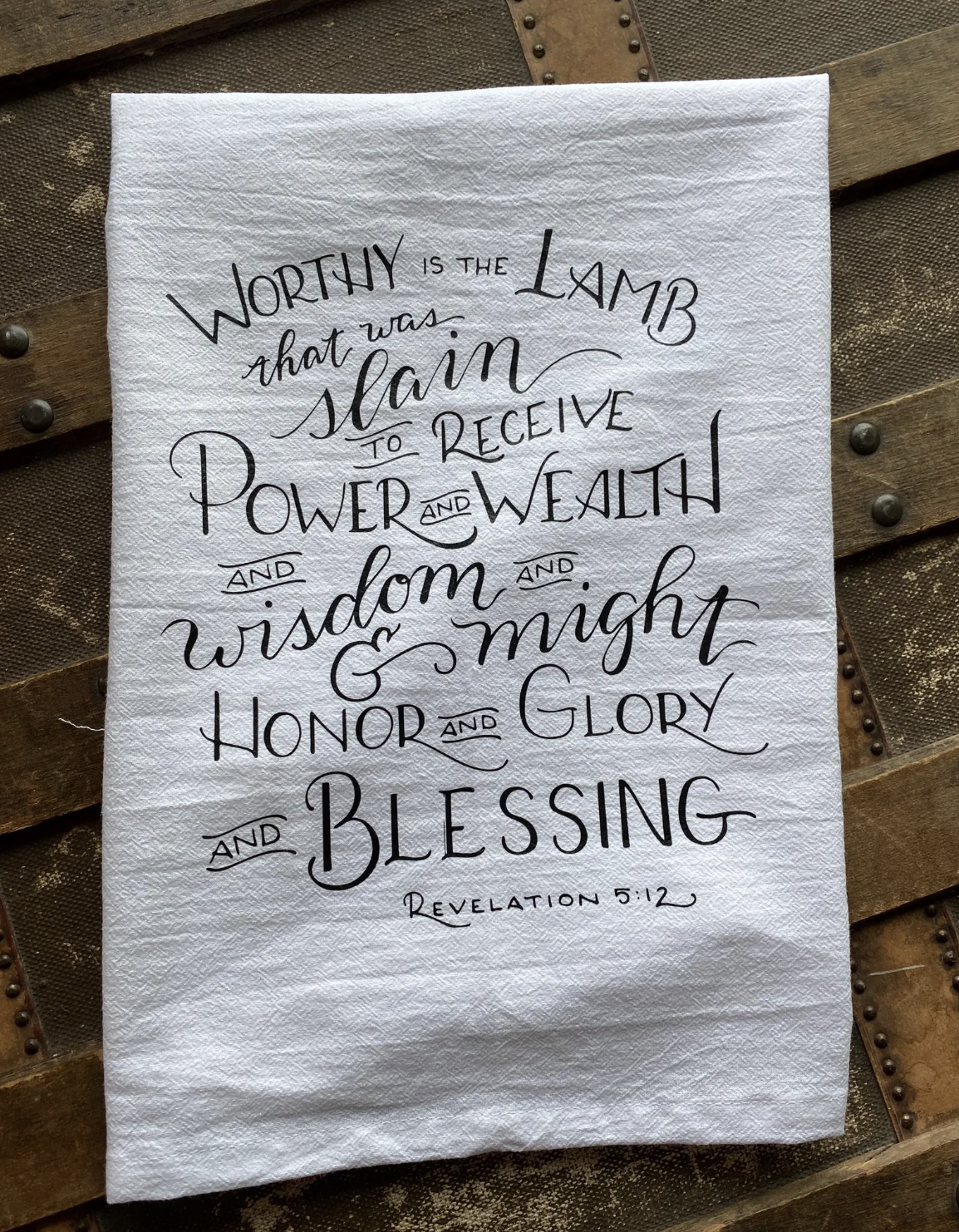 Worthy is the Lamb Towel