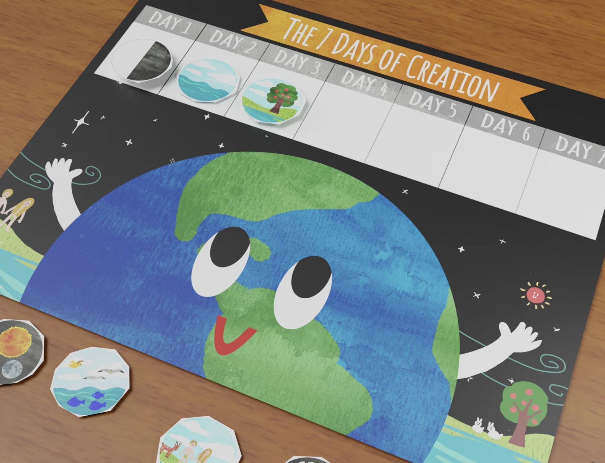 7 Days of Creation Printable