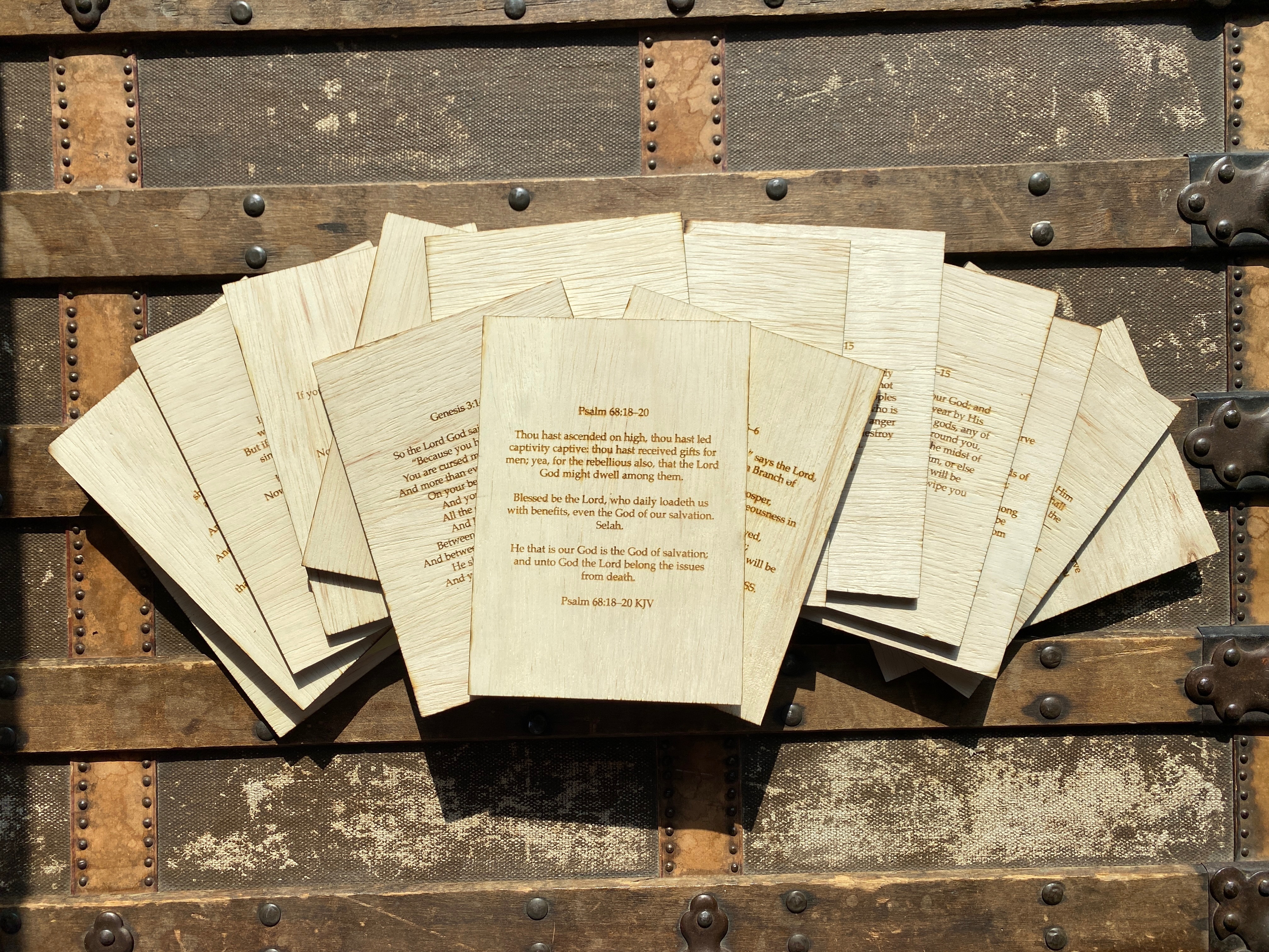 Wood Memory Passage Set